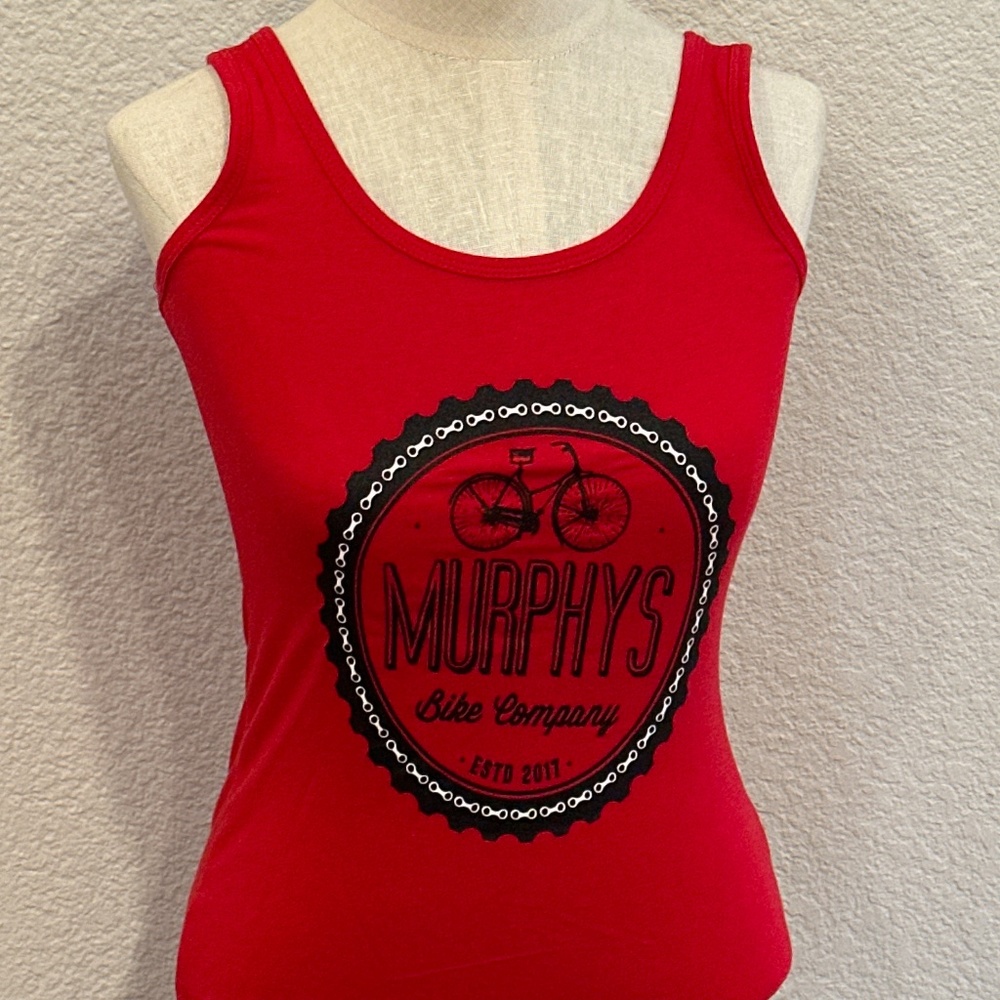 NWT Bicycle Tank Top / bike/ cycling / cyclist / Novelty Gift / Murphys Bike Co